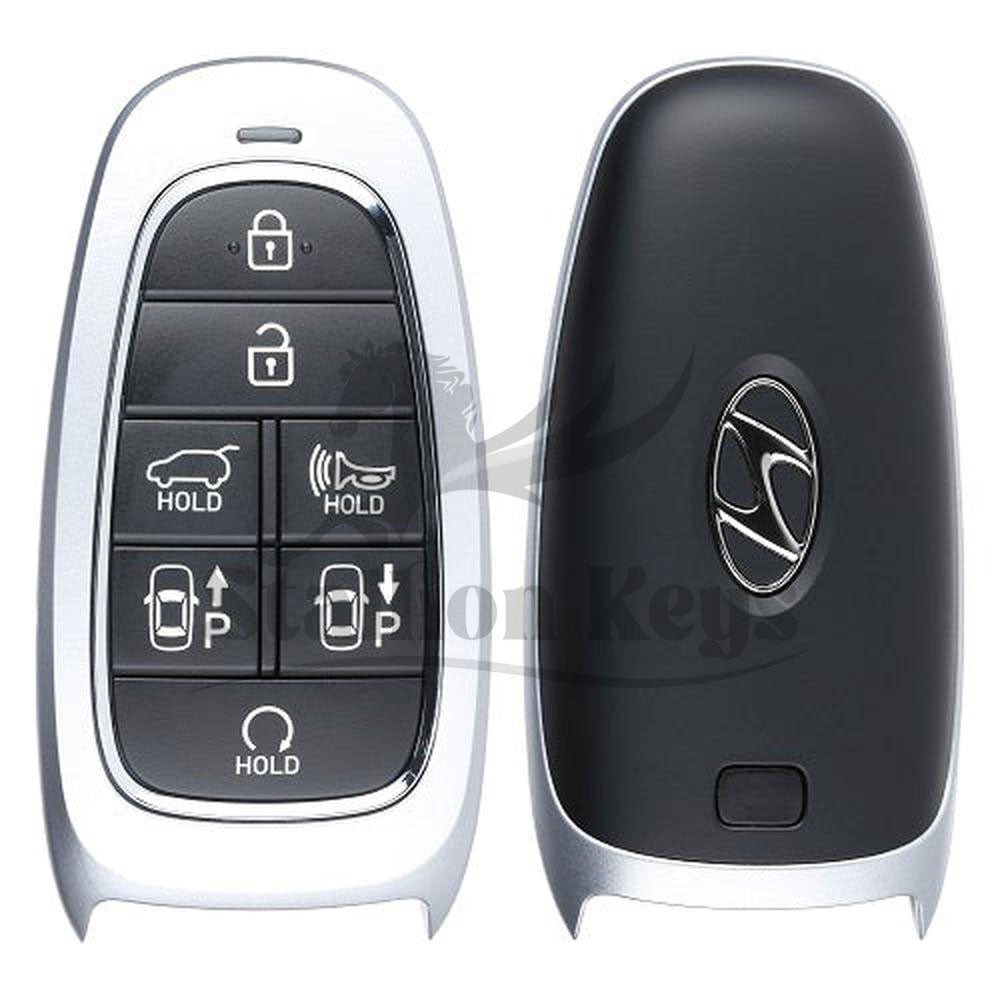 2021-2022 Hyundai Tucson / 7-Button Smart Key / PN: 95440-N9080 / TQ8-FOB-4F28 / OEM NEW 2021-2022 Hyundai Tucson / 7-Button Smart Key / PN: 95440-N9080 / TQ8-FOB-4F28 / OEM NEW